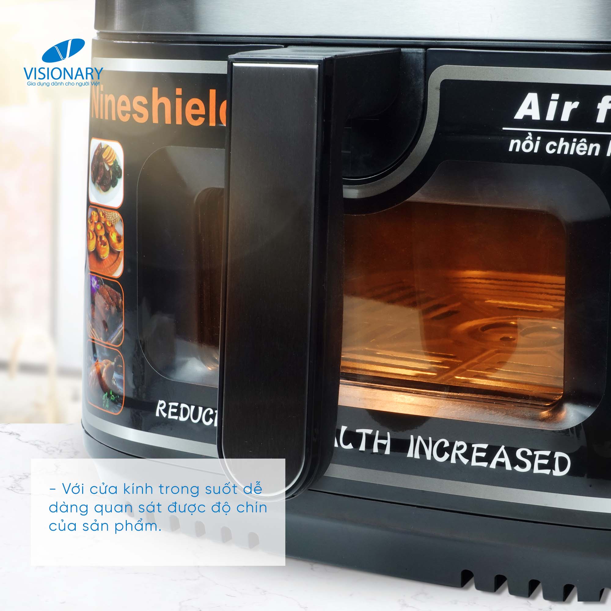 Nồi Chiên Không Dầu KB-8002