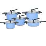 Bộ Nồi Inox 5 chiếc KB-BNI68 Tím